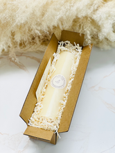 Load image into Gallery viewer, 100% Beeswax Pillar Candle