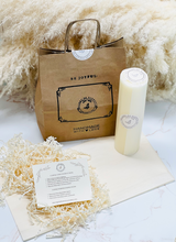 Load image into Gallery viewer, 100% Beeswax Pillar Candle