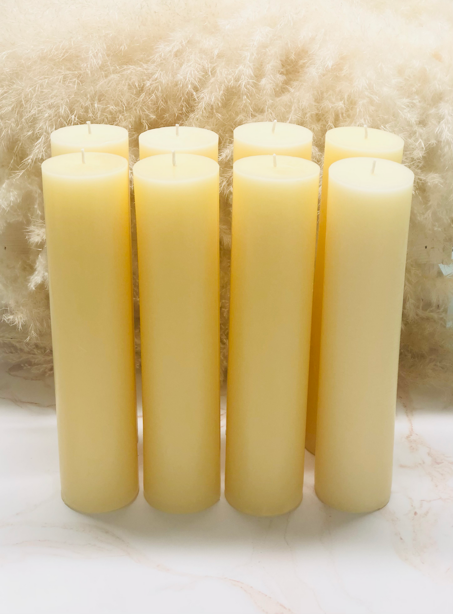 100% Beeswax Classic Pillar Candle