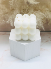 Load image into Gallery viewer, Cube Bubble Candle
