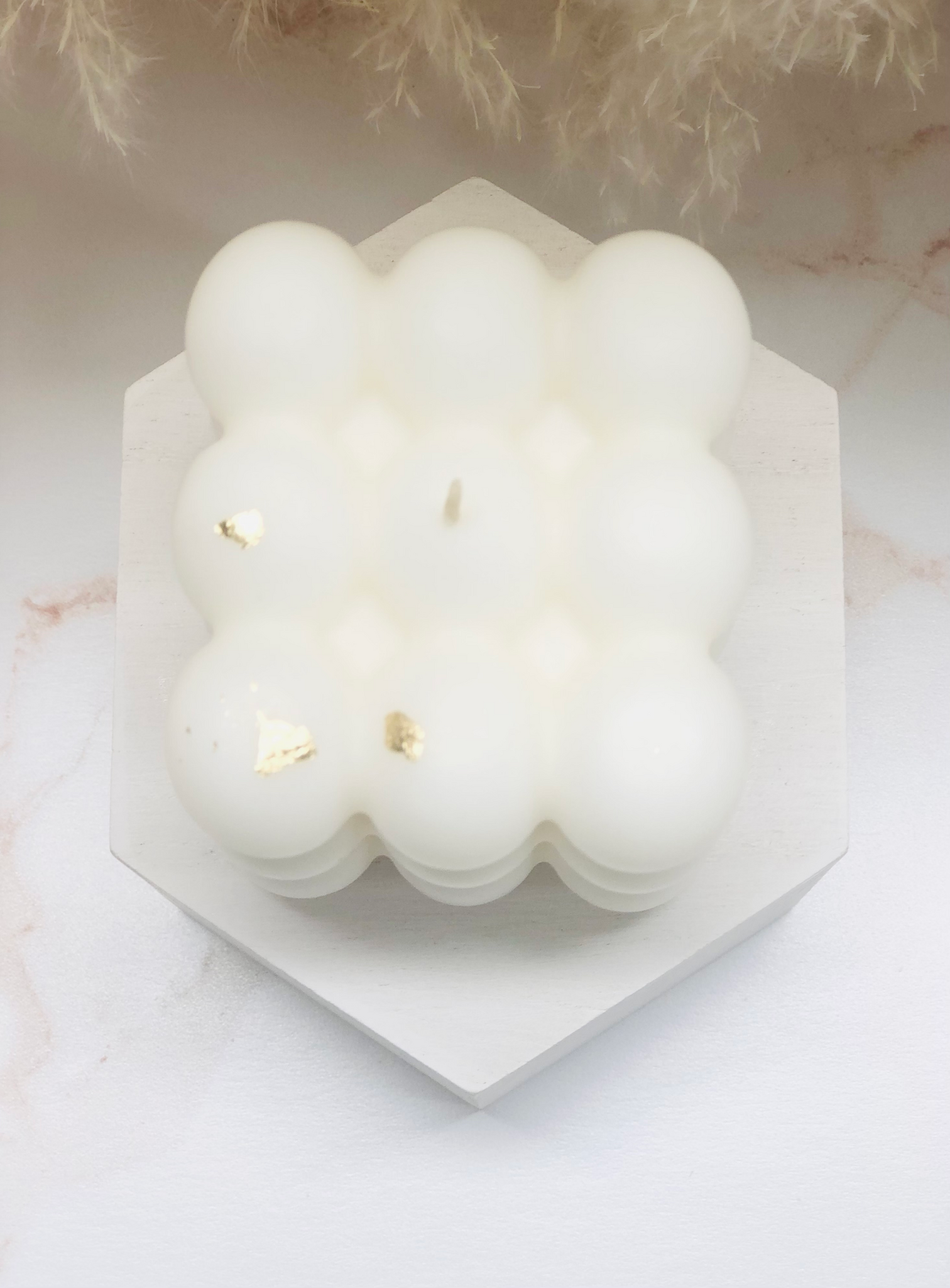 Bubble Cube Candle – AMAA Home